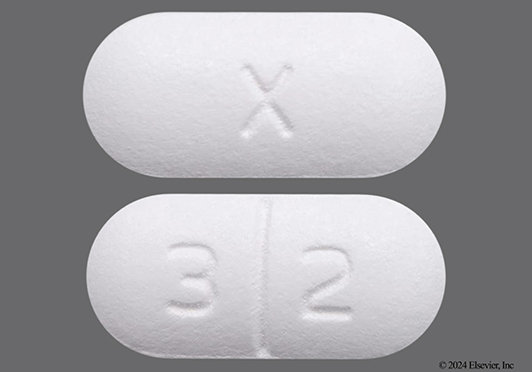Amoxicillin / Potassium Clavulanate 875 mg - 125 mg Tablet 20 Tablets (Augmentin) by Aurobindo Pharma USA, Inc.  ID 65862-0503-20
